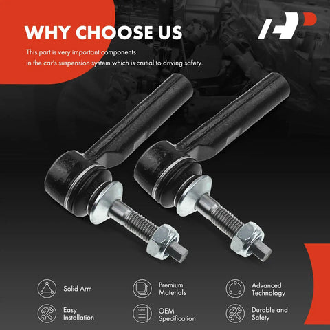Front Outer Tie Rod End Replacement For Ford Expedition 2003 2004 2005 2006 And Lincoln Navigator 2003 2004 2005 2006 Helps Fix Uneven Tire Wear And Restore Precise Steering With Easy Installation And Long Lasting Rock Solid Durability.