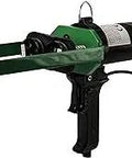 Pro Grade Dual Component Pneumatic Applicator With Two And A Half Inch Cylinder And 150mL Cartridges For 150mL x 150mL, 150mL x 75mL, Or 75mL x 75mL Dispensing At 100 Psi Heavy Duty Aluminum Build