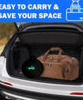 Level One And Two EV Charger 16 Amp 17 Ft Cable Portable Electric Vehicle Charging Station Sae J1772 Compatible in car trunk