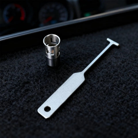 Universal Lighter Socket Removal Tool For Cars And Trucks, Quick Easy Cigarette Lighter Socket Extractor That Fits Most Models And Brands