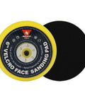 Six Inch Hook And Loop Sanding Discs For Orbital And DA Sanders, Five Sixteenth Inch Arbor, Twenty Four Thread Mounts, Ten Thousand RPM Performance