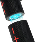 2 In 1 Magnetic Dual Splittable Bluetooth Speaker With IPX6 Waterproof Build And 20W Loud Stereo Sound, split view with magnets visible