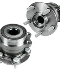 Two Pack Rear Wheel Bearing And Hub Assembly With Five Lug 512518 For Forester Crosstrek Impreza And XV Crosstrek Low Runout OE Direct Fit