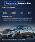 Compatible info for Heavy Duty Ac Compressor With Clutch Bulletproof Cooling Swap For Cadillac CTS 2008-2014 models.