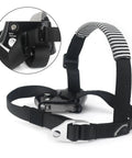 Right Foot Ascender for Climbing and Rappelling Pro Grade Lightweight Aluminum Magnesium Alloy Riser Gear close-up view