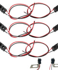 Three Pack Infrared Break Beam Sensor Switch Kit with transmitter and receiver, photoelectric sensor for DIY electronics.