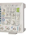 Side view of Monster Four Channel 100 MHz Digital Oscilloscope with 25 MHz Signal Source showing control knobs and ports
