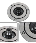 Premium AC Compressor Clutch Hub Replacement For Ford F150 And Lobo 50L Engines 2011 Through 2014, heavy cast iron, front view.