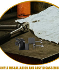 Aluminum Solar Panel Mounting Bracket For Gutter Or Roof Mounting With Universal Compatibility No Nonsense Secure Fixation