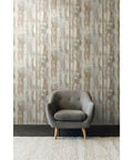 White Distressed Wood Peel And Stick Wallpaper Easy No Mess No Paste Install For Quick DIY Ready Room Makeover Durable Finish