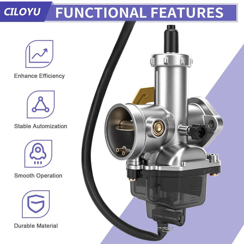 30mm Carburetor With Exhaust Header Stage 1 Kit Replacement For Predator 420cc 301cc GX390 GX340 mini bike go kart parts
