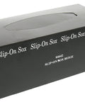 Box of Beige Disposable Slip On Socks 144 Pack One Time Wear For Travel Spa Medical Use Soft Breathable Foot Covers