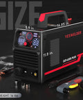 All In One 65 Amp Plasma Cutter Dual Voltage 110V 220V Non HF Non Touch Pilot Arc with controls and accessories visible