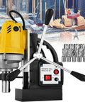 Get Ready To Tackle Any Project With This Badass 1100W Bench Magnetic Drill Press showcasing 40mm coring capacity.