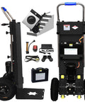 Heavy Duty Electric Stair Climbing Dolly, 880 Lb Capacity Hand Truck With Solid Rubber Tires, battery and tools included.