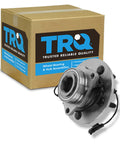Front Wheel Bearing And Hub Assembly With ABS Sensor For 2009 2010 Dodge Ram 1500 And 2011 Ram 1500 Replacement shown with packaging