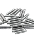 25 Pack One Quarter Twenty Hex Socket Set Screws One Inch 304 Stainless Cup Point Grub Screws Internal Hex Drive Headless