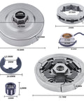 Three Eighths Inch 7T Clutch Drum Rim Sprocket Kit For Stihl MS361 MS440 MS461 MS460 044 046 Chainsaw Replacement parts