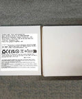 Front view of two white boxes; left box label for HNZZQFR tube-type hydraulic bidirectional flow control valve STB-G3/8 L08.