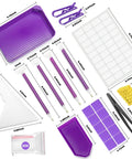 DIY Diamond Painting Tools And Accessories Kit 45 Piece Sweet Set For Kids And Adults with Diamond Pens Tweezers Glue Clays