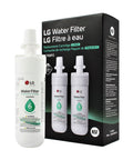 LT700P2 Refrigerator Water Filter Replacement 6 Month 200 Gallon 2 Pack White For Fresher Water And Crisper Ice NSF Certified Reduces Pesticides Chemicals And Detergents
