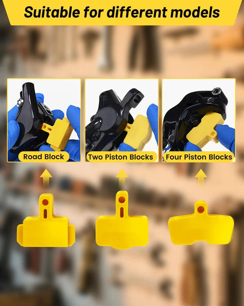 Brake Bleed Kit For Shimano TeKTro TRP Hydraulic Disc Brakes with adapters for road, two piston, and four piston models