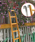 Rock Solid Heavy Duty Stainless Steel Bunk Bed Ladder Hooks Keep It Locked Down Tough As Nails Bed Brackets Anti Rust on a ladder.