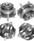 All-Wheel Drive Front And Rear Wheel Bearing Hubs Assembly Kit For Hyundai Santa Fe 2007-2014, Santa Fe Sport 2013-2014, Veracruz 2007-2012, And Kia Sorento 2011-2015 AWD Replacement 4-Piece Set, detailed view