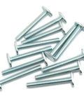 One Quarter Inch T Slot Bolts For T Track 2 Inch Long With Heavy Duty Torque Capability For Woodworking Fixtures And Fixing Devices 12 Pack Durable Zinc Plated DIY Ready Hardware scattered