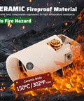 Heavy Duty Ceramic E12 Bulb Sockets Kickin Durability Straight Forward Wiring Hooks Up Easily To Led Or Halogen Lamps built tough with fireproof ceramic material.