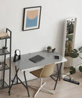 Home office with Heavy Duty 1200 Joule Surge Protector With 6 Foot Cable Six Outlets And Two USB A Ports, desk view