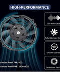 Close-up of Solar Attic Exhaust Fan 12 Inch 80 Watt Plug And Play Whisper Quiet Ventilation with high-performance features.