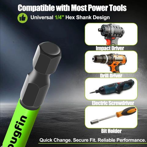 Rock Solid Thirty Six Piece Security Torx Bit Set With Tamper Proof Impact Rated S2 Steel Tips and Heavy Duty Magnetic Pull for Drills and Electric Screwdrivers features 1/4" hex shank compatibility.