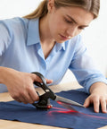 Infrared Laser Guided Scissors For Fabric And Paper Cutting With Dope Precision Laser Line Flawless Straight Cuts Every Time