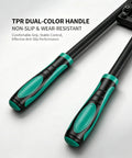 Heavy Duty Pop Rivet Gun Kit With 200 Rivets, Dual Lever Hand Riveter, 3 Interchangeable Nosepieces For 1/8, 5/32, 3/16 Blind Rivets, Labor Saving Riveting Tool For Metalworking And Automotive Projects, TPR dual-color handle