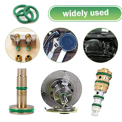 270 Piece Car AC Seal Gasket O Ring Kit With 18 Sizes Nitrile Rubber For Oil Gas Water High Temperature Durable O Rings for various applications
