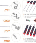 Heavy Duty Snap Ring Pliers Set 8 Piece 9 Inch Internal External Circlip Pliers With Hook Tools and specifications shown
