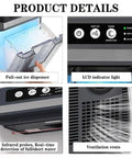 Product details of Solid Countertop Nugget Ice Maker That Chills Cocktails Swiftly With Squishy Soft Cubes.