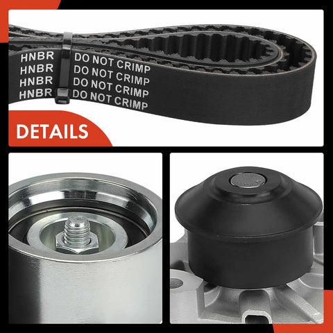 Timing Belt Kit With Water Pump For Honda Accord 1998 2002 V6 3.0L 3.2L 3.5L Odyssey 1999 Acura TL 1999 CL 1997 1999 Replacement