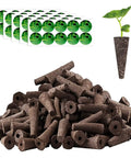 Seed Pod Kit For Hydroponics With 150 Pods 100 Grow Sponges And 50 Labels for hydroponic systems with plant example