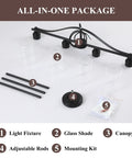 Farmhouse Wood Pendant Light With Round Shade And Adjustable Mini Pendant Fixture E26 Base 1 Light Retro Industrial Vibe set