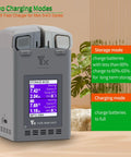 Two-Way Charging Hub For Mini 5 Pro, Mini 4 Pro, Mini 3 Pro Quick-Charge Dual Battery Dock With Battery Level Indicator displayed