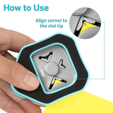Corner Rounder Punch For Cardstock Edges, This Nifty Paper Trimmer Handles Laminate Like A Dream With Zero Fuss, And Your Projects Get A Sick Polish In Seconds As A Top Compact Craft Tool For Scrap Book Junkies And DIY Pros Getting Sharp Rounds Fast