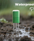 TDR probe of Expandable Twelve Zone Wireless Plant Monitor Kit With Indoor LCD Hub and 230 Ft RF Range IPX5 Waterproof in soil