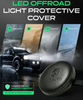 5.5 Inch LED Pod Lights Driving Beam, 40W Off Road Lights With 400 Lumens, Rugged LED Light Bar For Trucks, ATVs, UTVs, Dirt Bikes, Boats, And More, Built For Night Rides And Tough Jobs, black cover