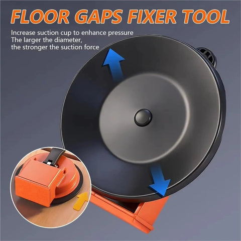 Grab These 2pcs Floor Gap Repair Tools With Strong Suction Cups To Fix Seamless Joints On Laminate Vinyl Planks Fast And Easy For Any Diy Renovation Project Today, showing a close-up of a suction cup tool.