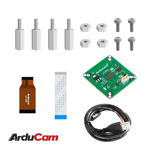 Turn Your 12.3MP IMX477 HQ Camera Into USB Webcam With This CSI To USB UVC Adapter Board For Raspberry Pi And More No Driver Install Needed Plug And Play Ready Great For Laptops PCs Android Devices, showing components and circuit board.
