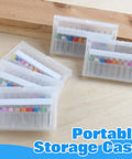 50Pcs PCB Drill Bits Set 0.3mm-1.2mm Carbide Micro Drill Bits For Circuit Boards Engraving in portable storage case