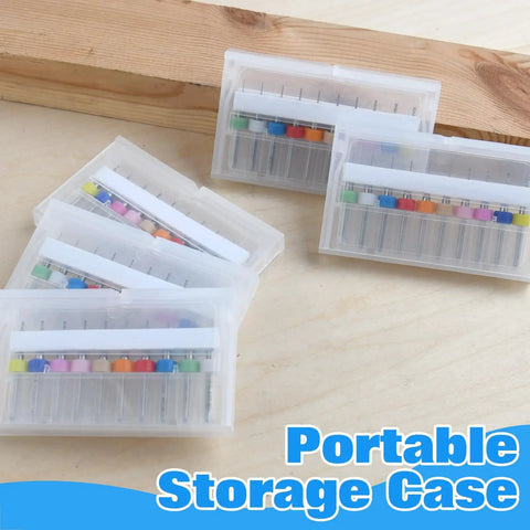 50Pcs PCB Drill Bits Set 0.3mm-1.2mm Carbide Micro Drill Bits For Circuit Boards Engraving in portable storage case