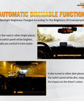 8 Gang Switch Panel BA80 Universal Circuit Control Relay Box for Cars with Automatic Dimmable LED On Off Touch Switch Pod